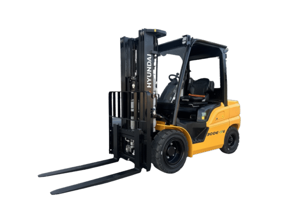 Diesel heftruck 3 ton huren voor buitenwerk en logistiek - Hyundai 30D-9