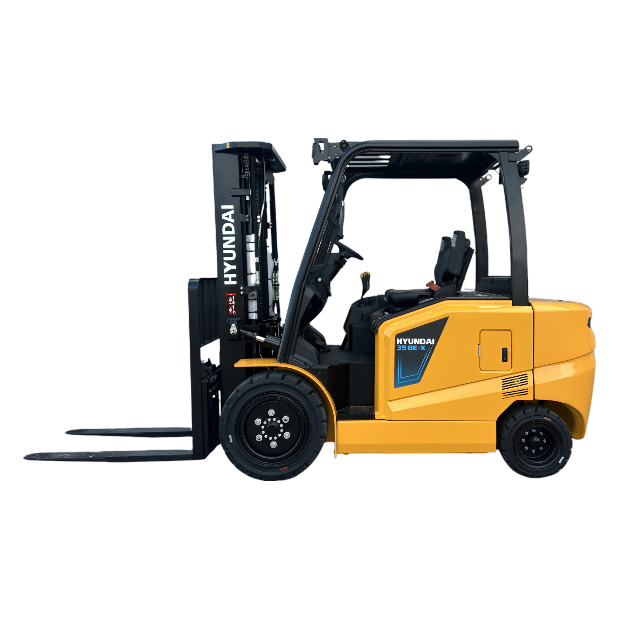 Elektrische heftruck 3,5 ton huren voor productie en logistiek