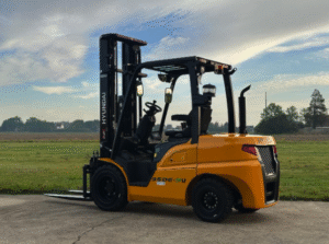 Diesel heftruck 3,5 ton huren voor zwaardere pallets en goederen