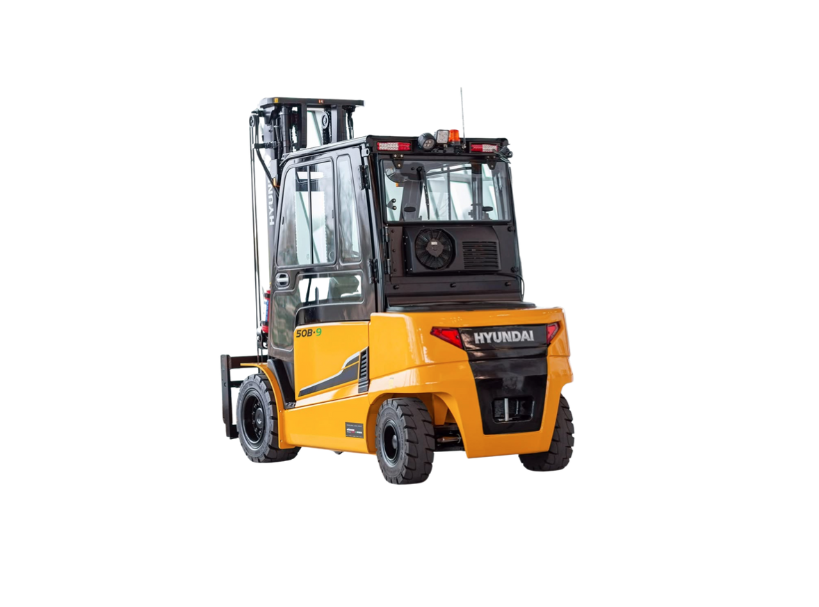 Hyundai elektrische heftruck met gesloten cabine