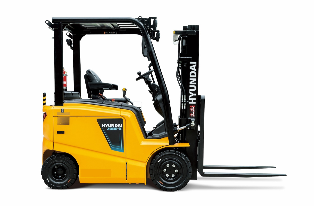 Hyundai 20BE-X elektrische heftruck huren 2 ton voor magazijn en intern transport