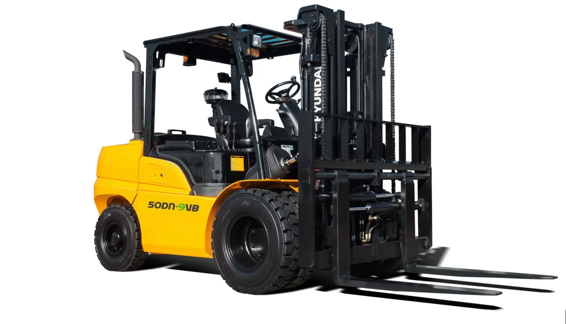 Diesel heftruck 5 ton huren voor industrie en zwaar buitenwerk