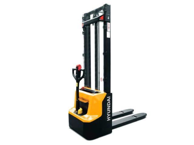 Compacte elektrische stapelaar 1,2 ton huren – Hyundai 12ES-XN