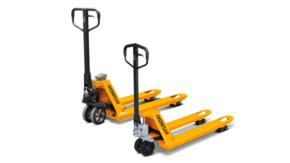2.5-tonne hand pallet truck rental: Hyundai 25HP